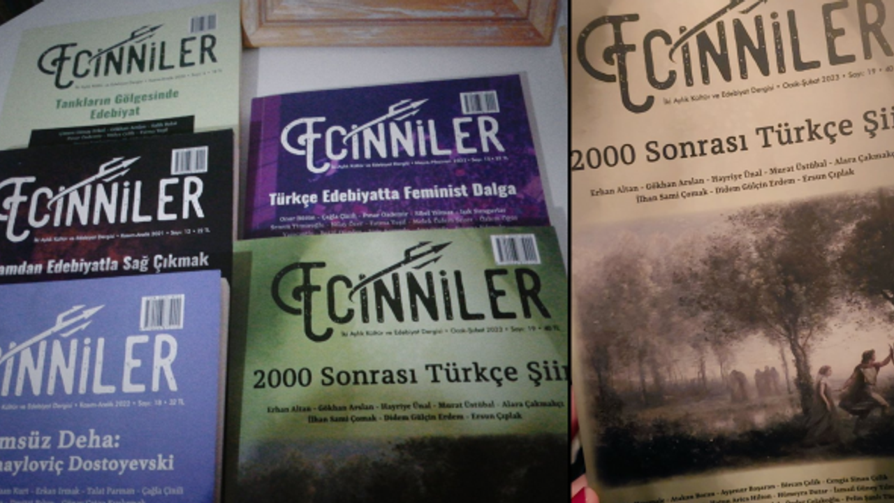 Ecinniler dergisi emekçileri: Reklamsız, sermayesiz, acıyı küçümsemeden ve metalaştırmadan...