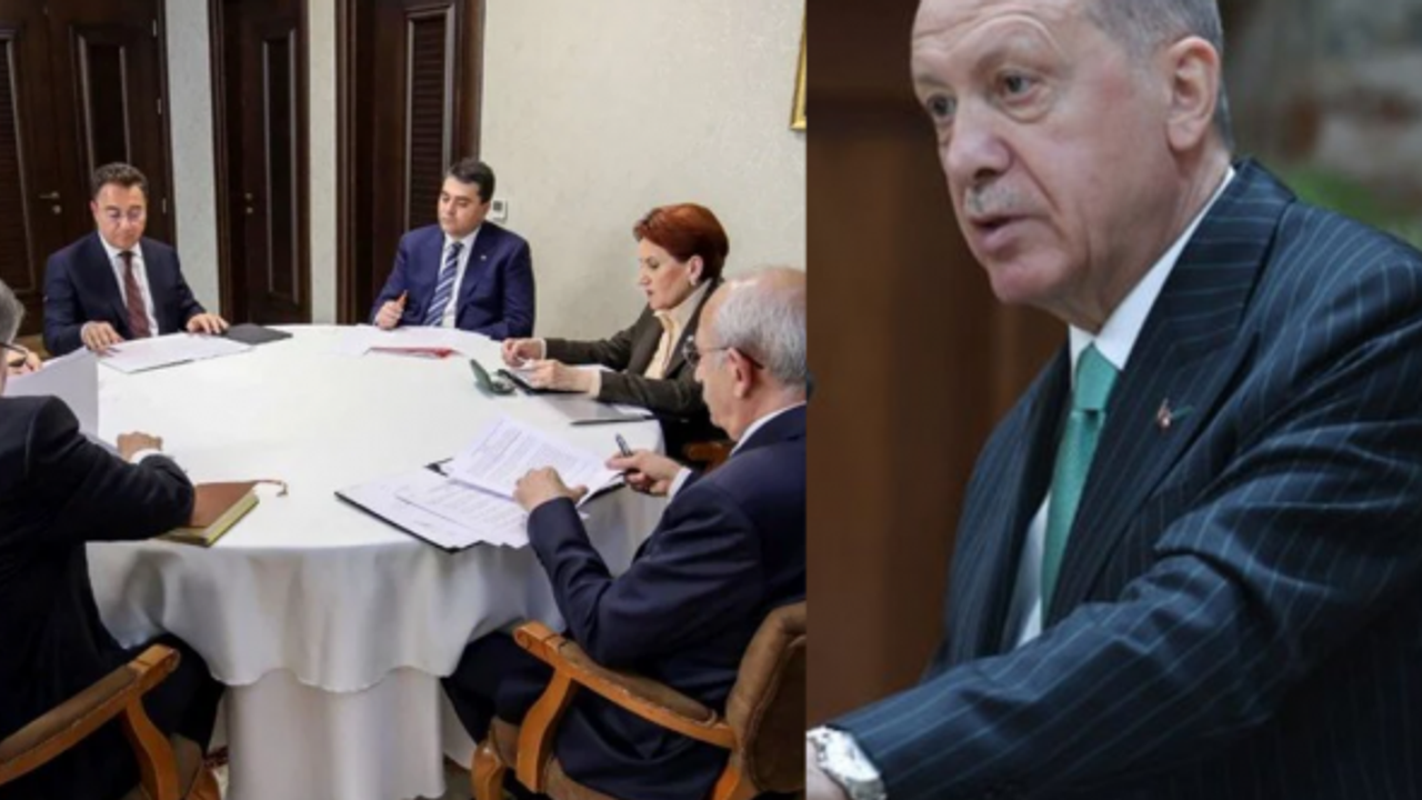 Erdoğan'ın, Altılı Masa yorumu