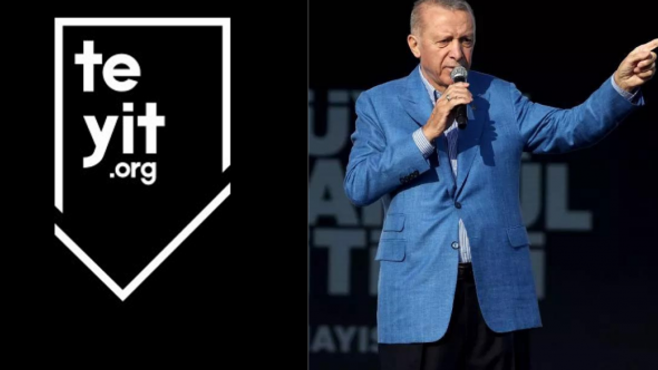 Erdoğan'ın 1 milyon 700 bin kişi açıklamasını teyit.org yalanladı