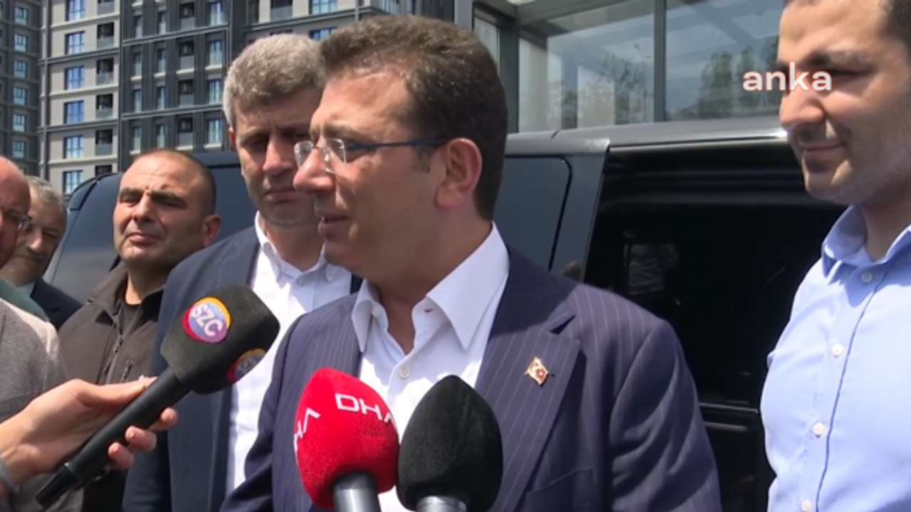 İmamoğlu: Herkes hassas olmak zorunda bugün