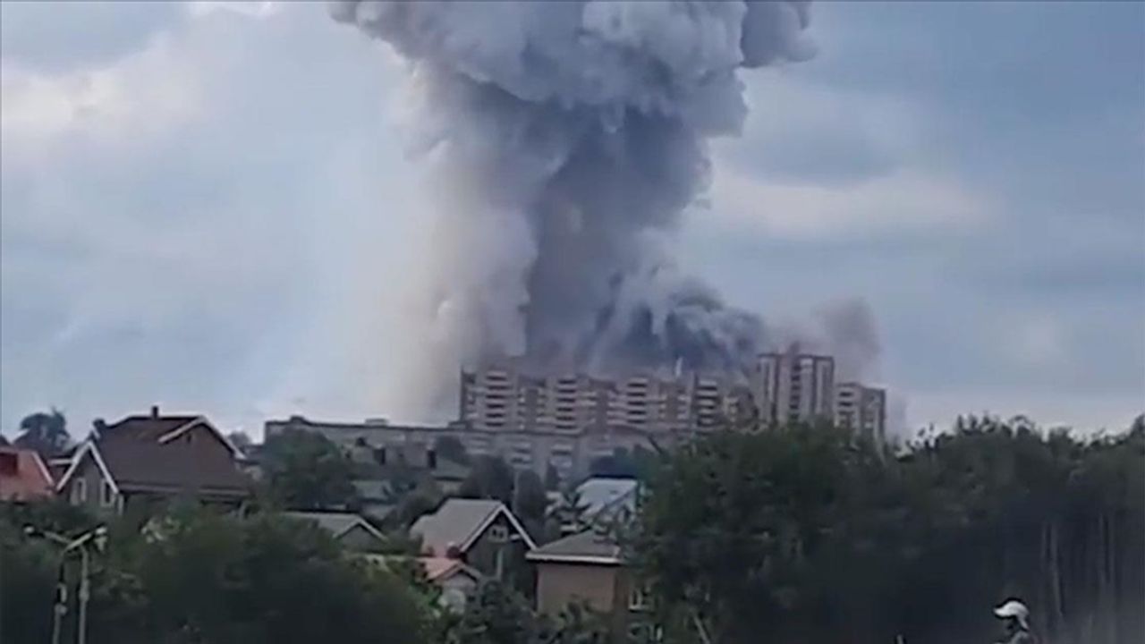 Moskova'da yaşanan patlama nedeniyle 25 kişi yaralandı