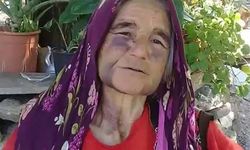 70 yaşındaki kadını insafsızca dövdü
