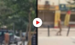 Bu sefer çıplak  şahıs rahat gezemedi: Görenler tarafından dövüldü