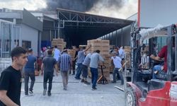 Diyarbakır’da kozmetik fabrikasında yangın: 11 işçi hastaneye kaldırıldı