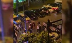 Düğün salonu boks ringine döndü o da yetmedi sokağa taştı