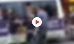 İstanbul Bağcılar'da minibüsçüler  polise böyle saldırdı