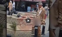 İstanbul'un orta yerinde rezillik: Tuvaletini yaptı