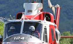 İtalya'daki helikopter kazasından hemen önce çekilen  fotoğraf