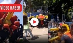 Lunaparkta dehşet: Dev makine yerinden çıktı, çocuklar altında kaldı