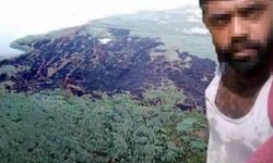 Önce yangın çıkarıp, ardından selfie yapmış