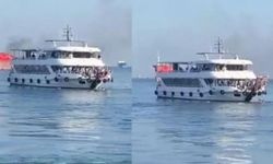 Vapur'da başlayan kavga suda bitti