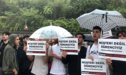Özel üniversitelerde eylemler sürüyor: Müşteri değil öğrenciyiz!