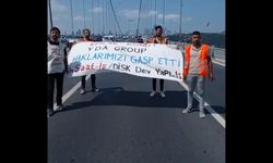 Boğaz köprüsünde hareketli saatler: Direnen işçiler gözaltına alındı