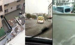 Esenyurt'ta sel: Dere yine taşmaya başladı
