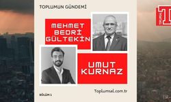 Toplumun Gündemi'nin ilk konuğu SCP Genel Başkanı Mehmet Bedri Gültekin