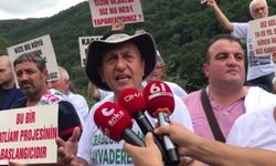 Trabzon'da HES protestosu