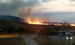 Tuzla Piyade Okulu'nda yangın paniği