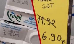 BİM’de süt hilesinin görüntüleri ortaya çıktı