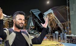 Konser vereceği sahne yıkılmıştı: Tarkan'dan ilk açıklama geldi
