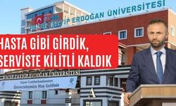 RTE Üniversitesi Rektörü: Acil servisimiz şu ana kadar gördüğüm en kötü şartlara sahip