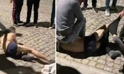 Sokak ortasında iç çamaşırına kadar soyup darp ettiler, yüzünü jiletle kestiler!