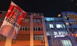 'Yerli ve milli Escobar' pankartına dava