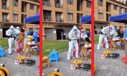 Çin'den "sıfır vaka" politikası: Bir kadına zorla anal kovid testi yapıldı