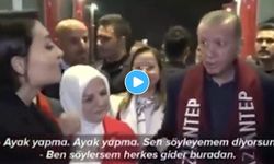 Erdoğan ile A Haber muhabirinin ilginç diyaloğu: Ayak yapma