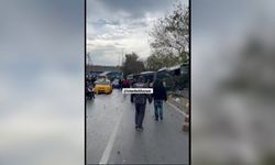 Metrobüs kontrolden çıktı, belediye bahçesine girdi