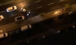 Poligon değil İstanbul sokakları:  Önünü kesip çapraz ateşe aldılar