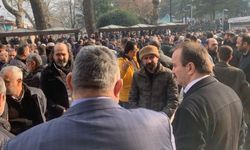 Mansur Yavaş'ın danışmanı Servet Avcı, Sinan Ateş'in cenaze törenindeydi
