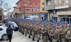 Hatay'da görev yapan 2700 asker marşlara bölgeden ayrıldı