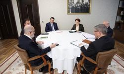 Liderler, Saadet Partisi'ne geldi... Halkın umudu Kılıçdaroğlu tezahüratları