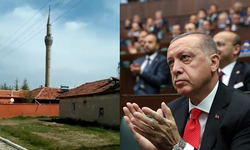 AKP yine cami minaresine sarıldı