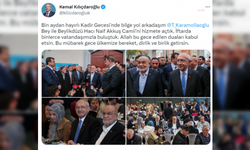 Kılıçdaroğlu'ndan Kadir Gecesi duası