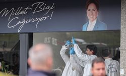 Kurşun Akşener'in fotoğrafına isabet etmiş
