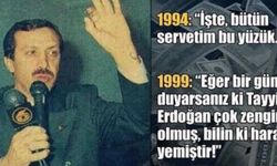 Ortak yayında konuşan Erdoğan yine 'fakir' oldu!