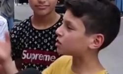 Suriyeli çocuk Suriyelilere isyan etti