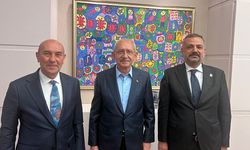 Soyer ve Aslanoğlu Kılıçdaroğlu'nu ziyaret etti