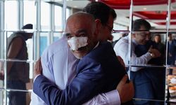 İmamoğlu, Erzurum'da yaralanan yurttaşlarla buluştu