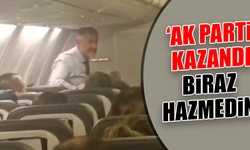 Nebati'den uçaktaki yurttaşlara skandal ifadeler