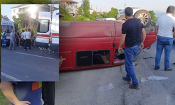 Zonguldak'ta işçileri taşıyan minibüs kaza yaptı: 7 yaralı