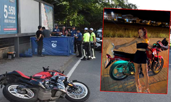 Motosiklet sürücüsü kadın hayatını kaybetti
