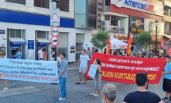 İzmir'de sığınmacı protestosu