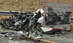 Otomobil ile askeri araç birbirine girdi: 1 ölü, 13 asker yaralı