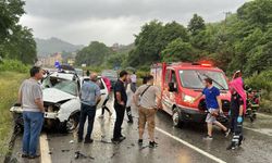 Giresun'da trafik kazası: 1 öldü, 10 yaralandı
