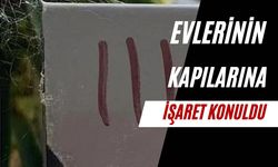 Evlerin kapılarına bırakılan işaretler konuldu… Ev sahipleri endişeli