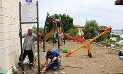Antalya Büyükşehir'den çocuklara oyun parkı