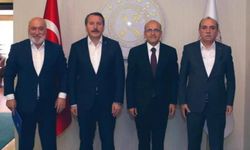 Memur-Sen, Hazine ve Maliye Bakanı Şimşek'i ziyaret etti
