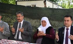 Osmaniye Valisi şehit ailesini ziyaret etti
